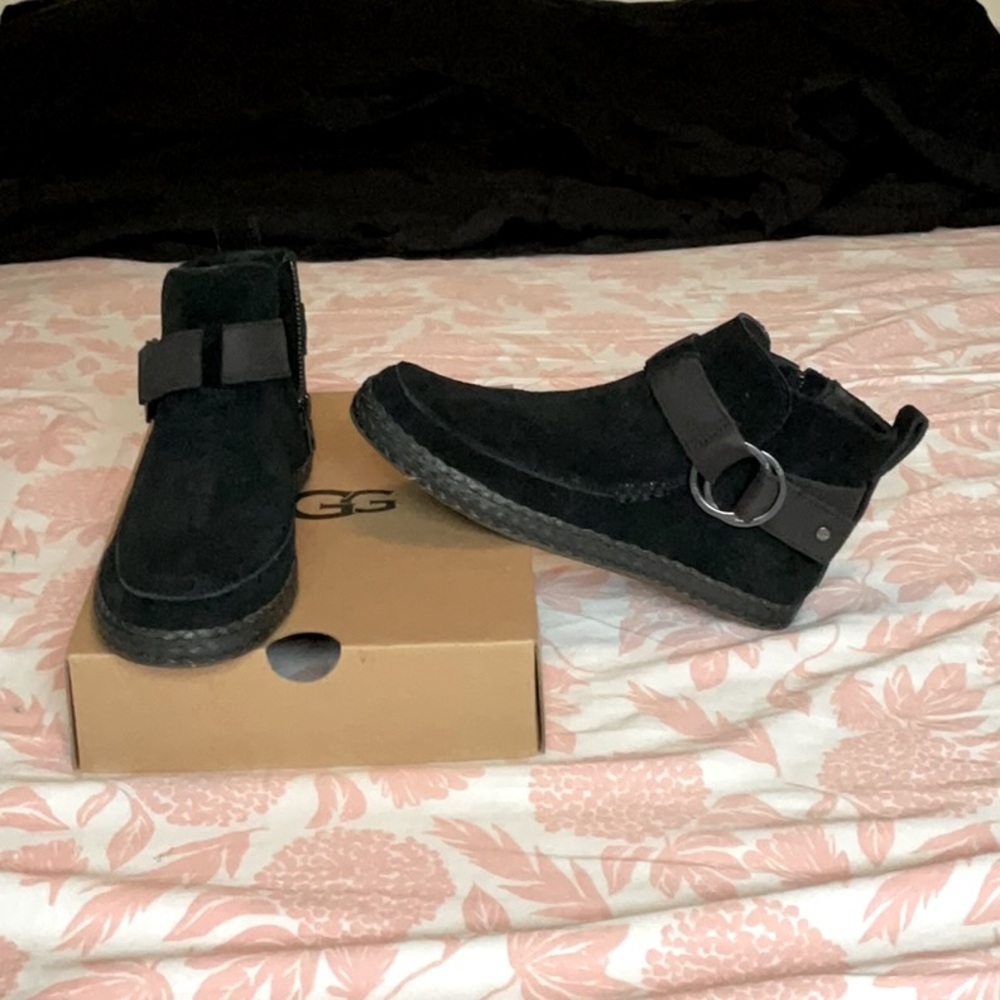 Brand new with box Women’s Sloane UGG Black Ankle Boot